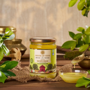 PRIYAL A2 Cow Bilona Desi Ghee Glass Jar [1000 ML]