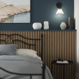 Natural Oak Acoustic Wood Wall Panel (60cm x 120cm)